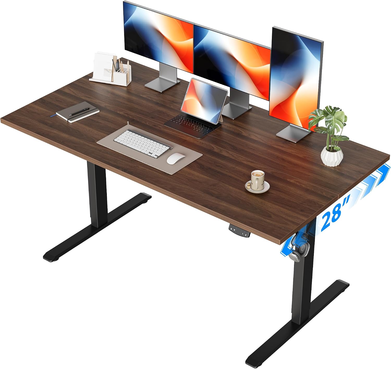 Home Office Work Table - Meja Berdiri Elektrik, Meja yang Dapat