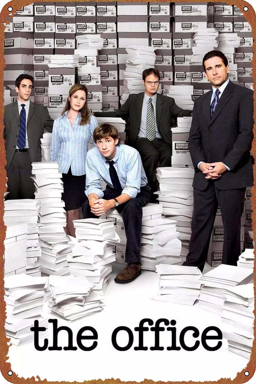 Home Office Logo - 1p, Poster kantor, Poster acara TV,