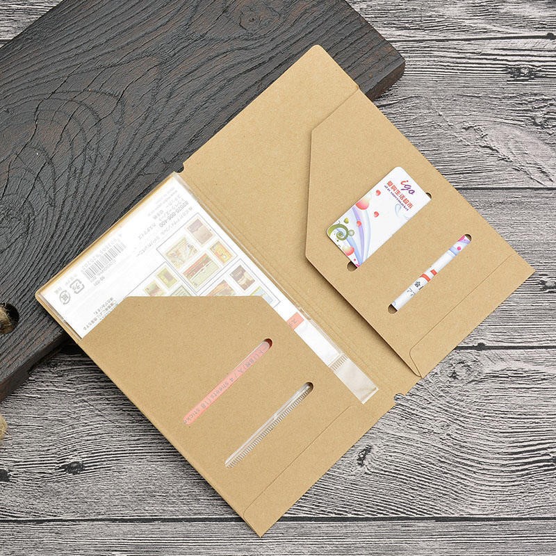 Document Scanner Portable - Folder File Kertas Kraft untuk Jurnal