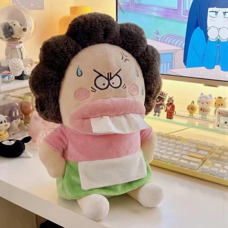 Home Office Or - Boneka Kertas Kartun Kawaii Atashin'chi Tachibana