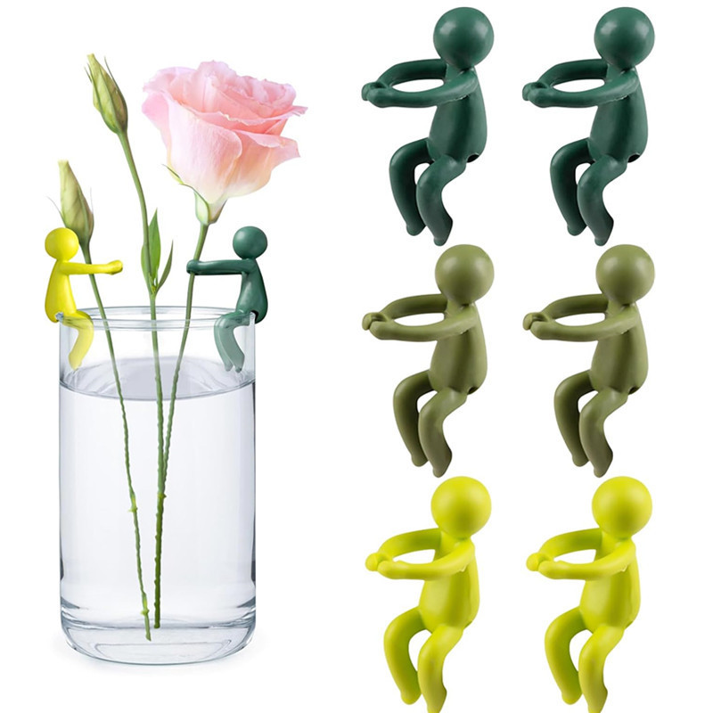 Home Office Layout - Ornamen Figurine Penyangga Tanaman Hidroponik, Dekorasi