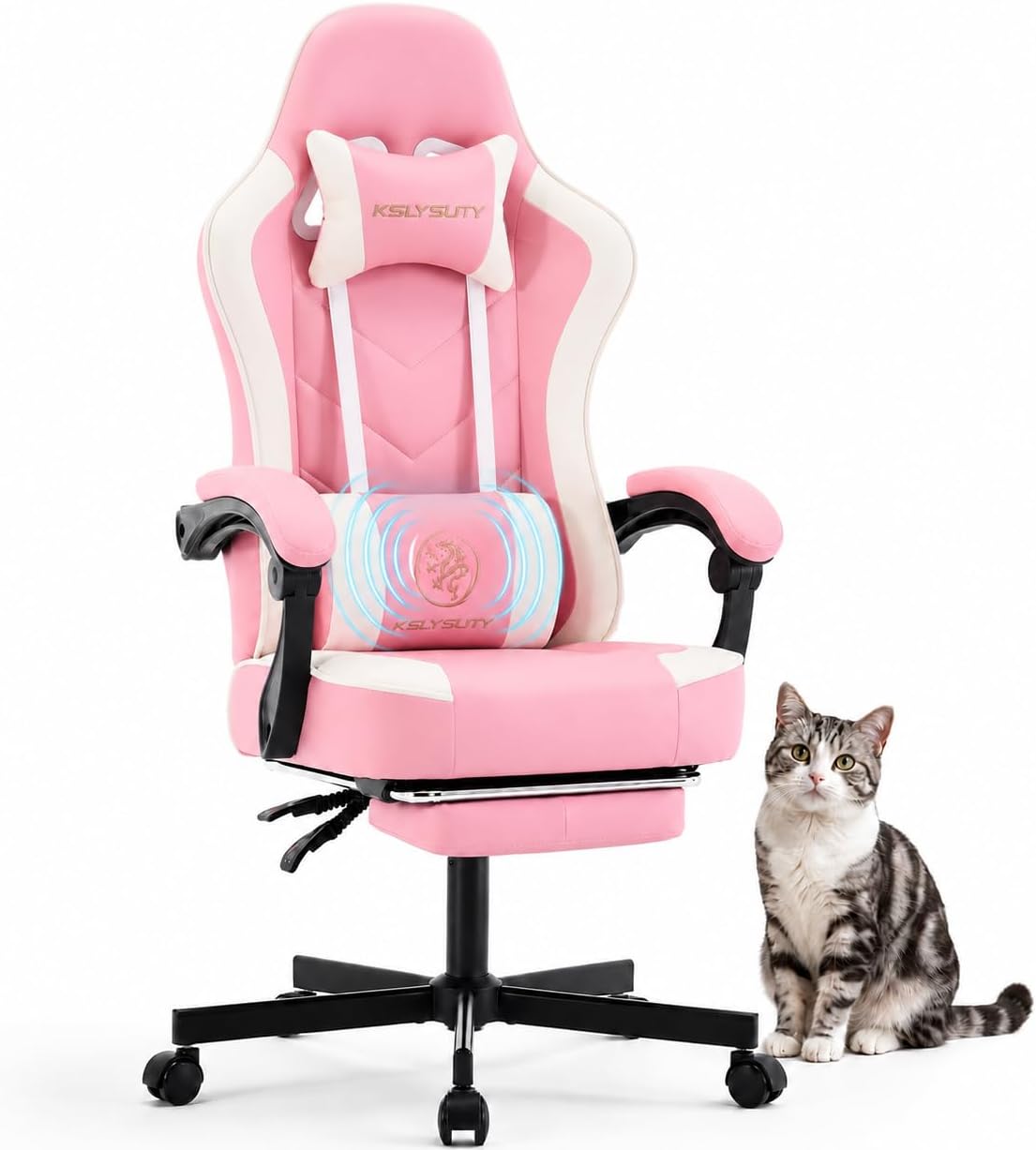 Ergonomic Office Chair - Kursi Gaming Ergonomis dengan Sandaran Tinggi,