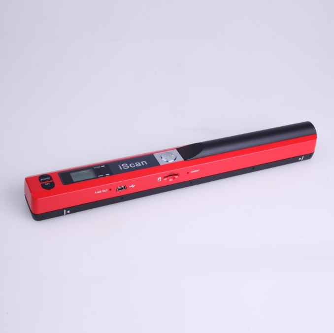 Document Scanner Portable - Pemindai Buku Mini Portabel 900DPI A4