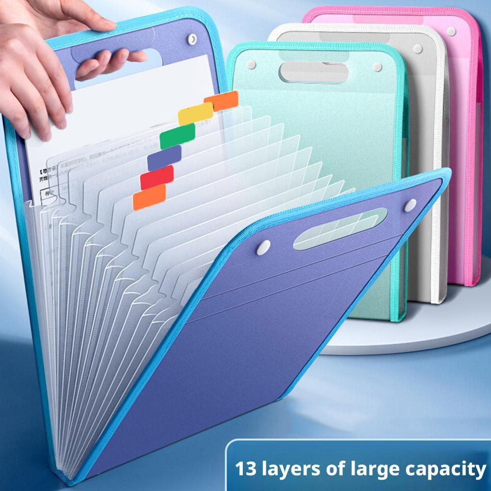 Document Scanner Portable - 13 Folder File Saku Portabel Ukuran