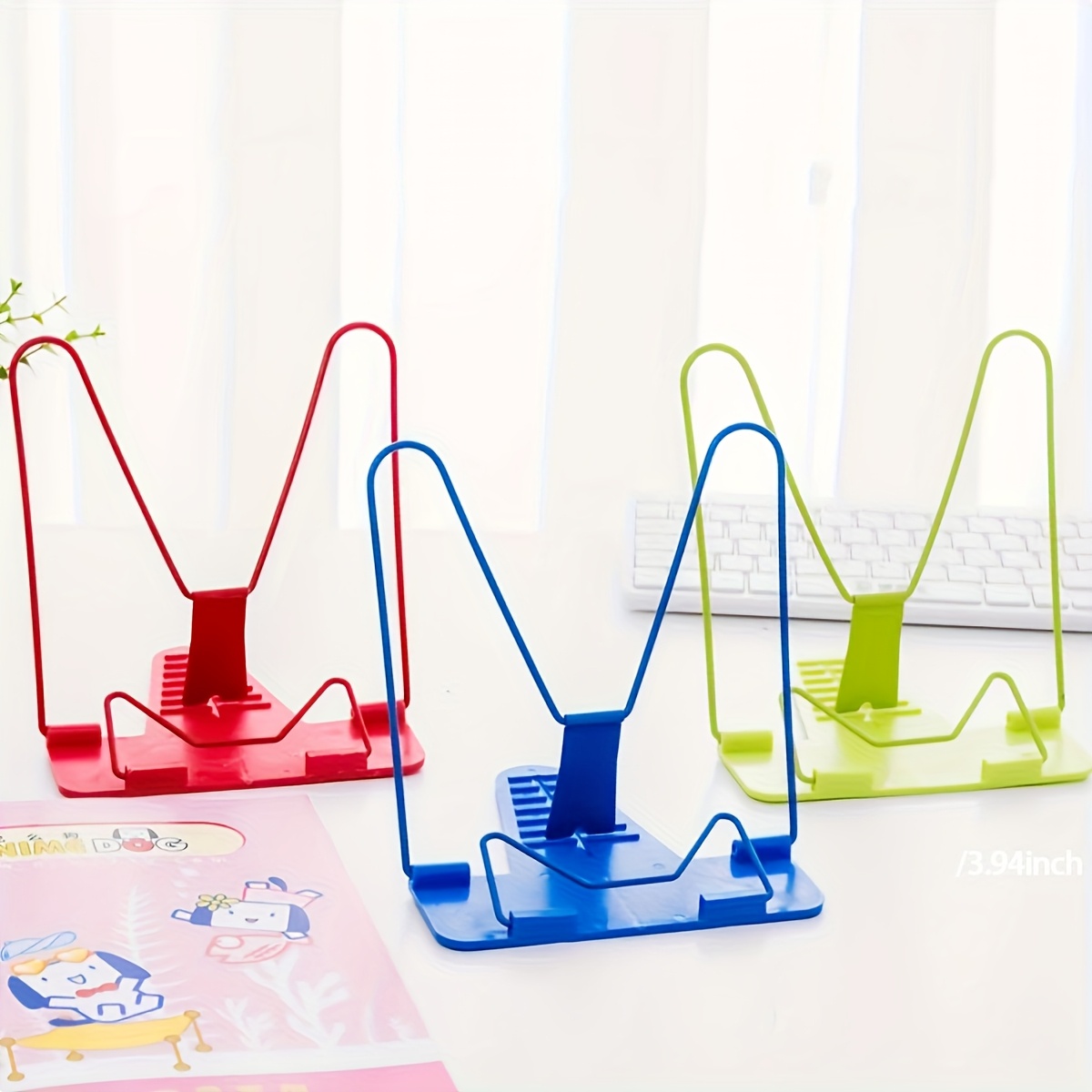 Penyangga Buku Desktop Lipat,  - Document Holder Stand ulasan dan harga