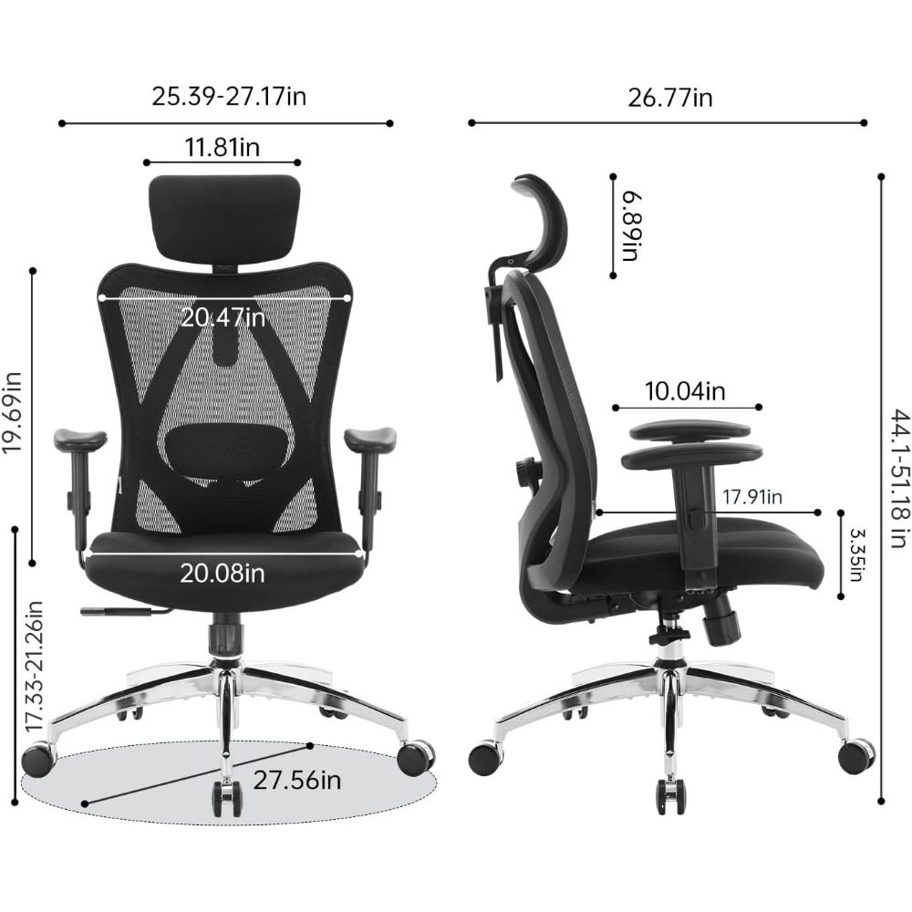 Kursi Meja Ergonomis Berbahan  - Ergonomic Office Chair ulasan dan harga