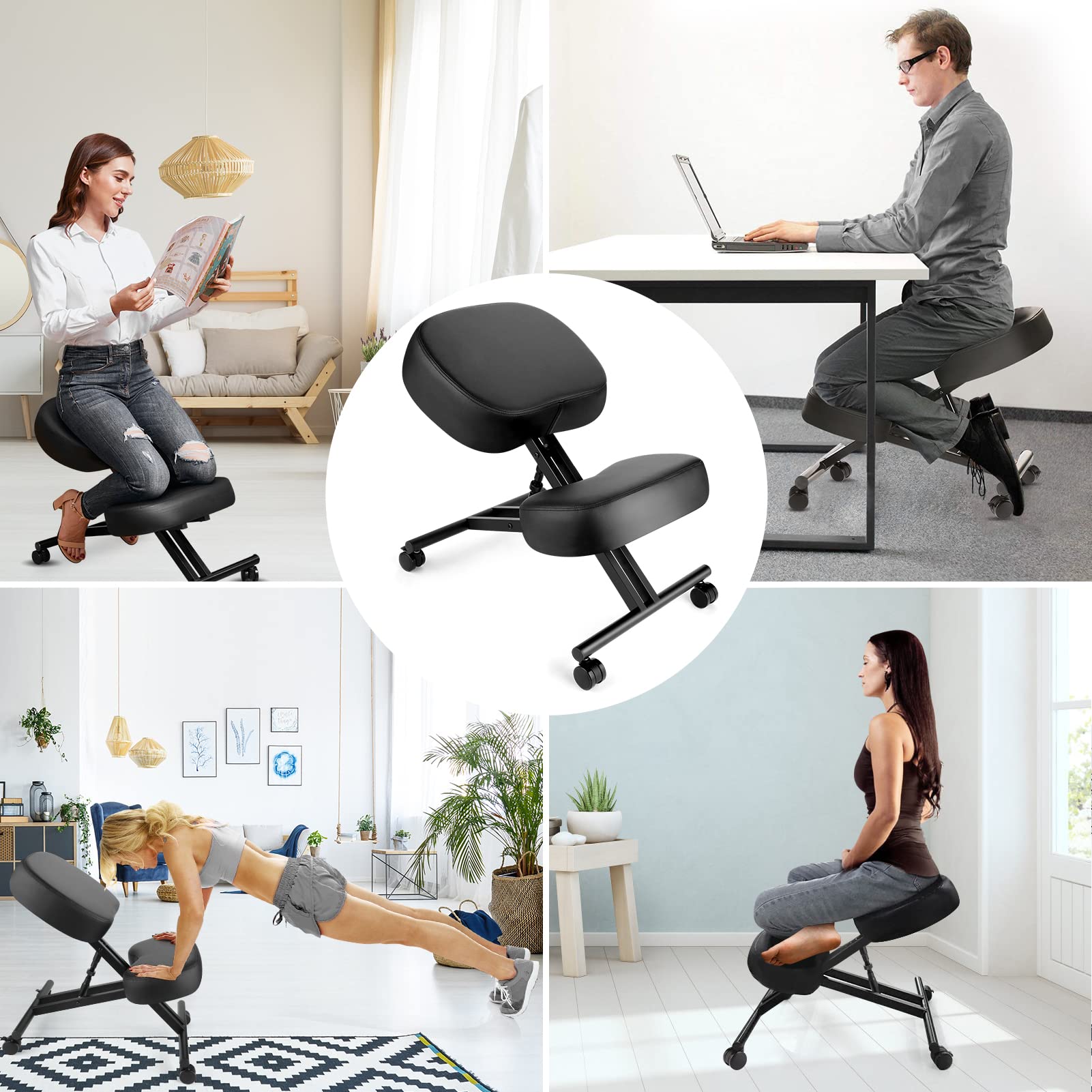 Kursi Berlutut Ergonomis untuk - Ergonomic Office Chair ulasan dan harga
