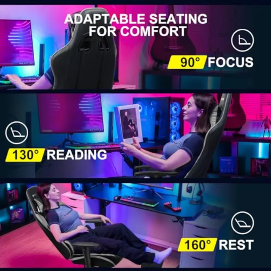 Kursi Gaming dengan Sandaran K - Ergonomic Office Chair ulasan dan harga