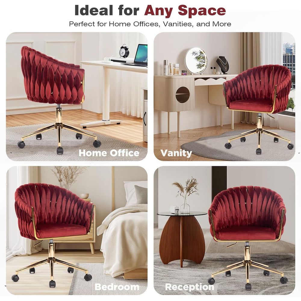 Kursi Kantor Beludru, Kursi Ri - Home Office Or ulasan dan harga