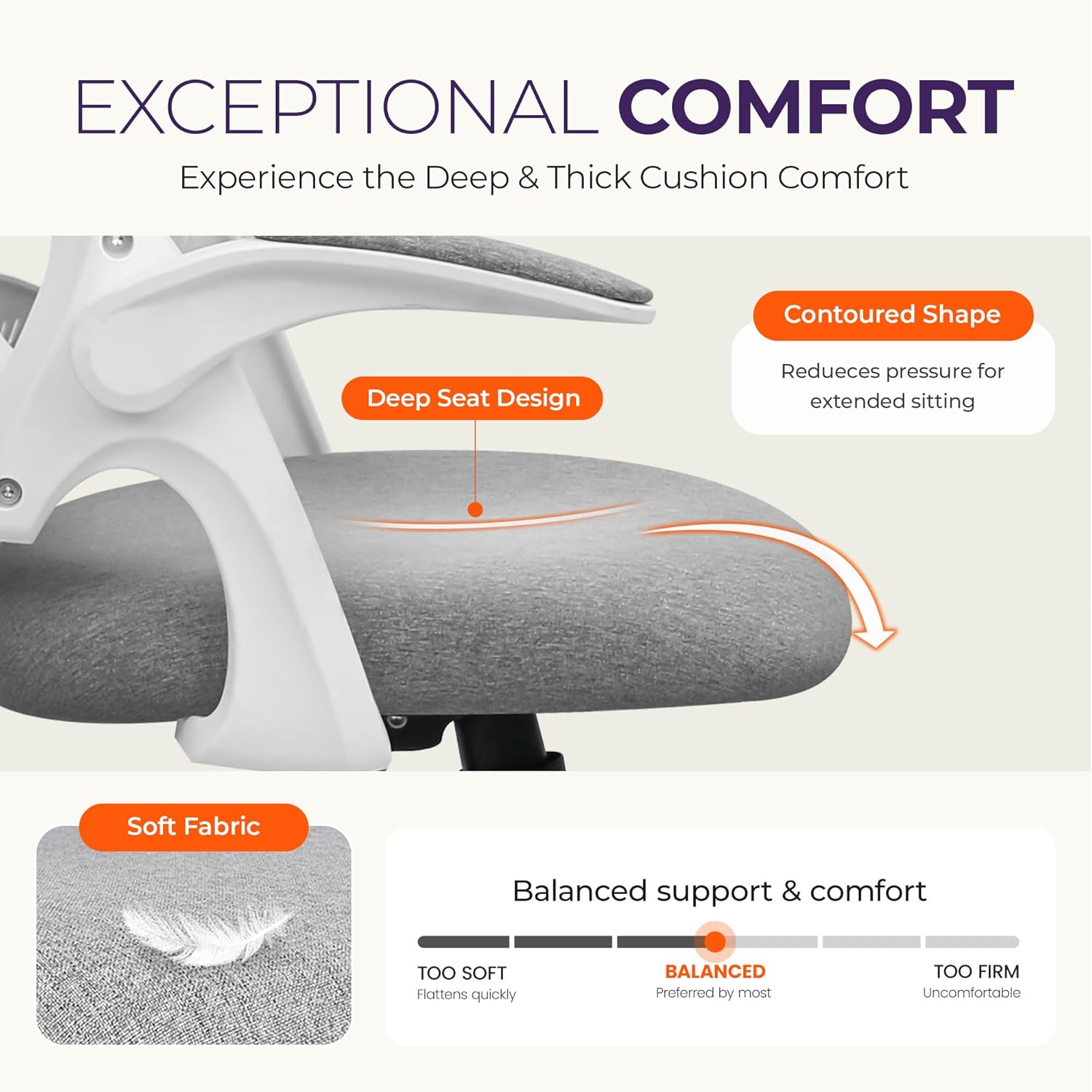Kursi Kantor Ergonomis Berbaha - Ergonomic Office Chair ulasan dan harga