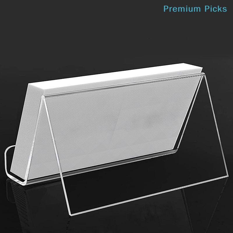 Tempat Kartu Nama Akrilik Tran - Document Holder Stand ulasan dan harga