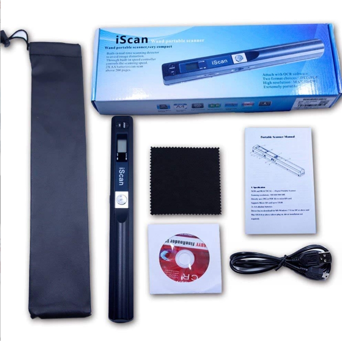 Pemindai Buku Mini Portabel 90 - Document Scanner Portable ulasan dan harga