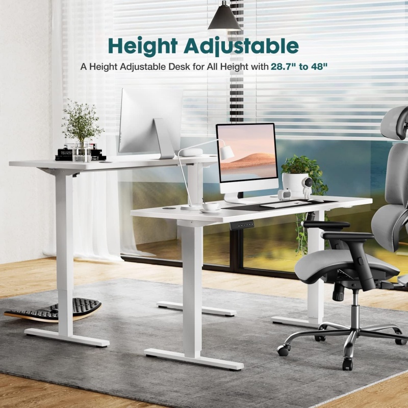 Meja Komputer Elektrik dengan  - Home Office Work Table ulasan dan harga