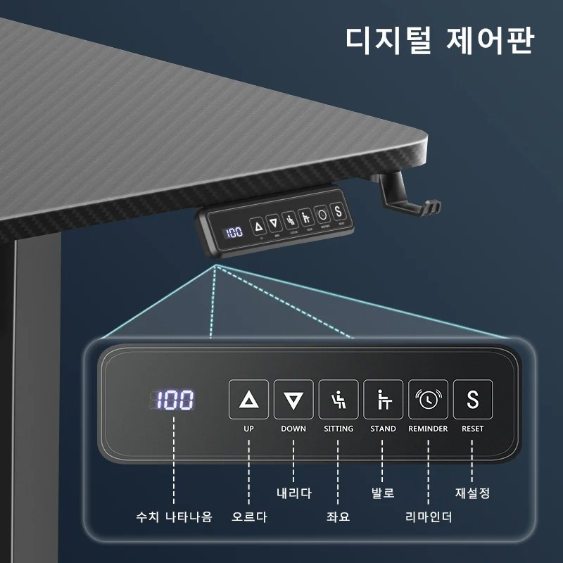 Meja Komputer Elektrik dengan  - Home Office Work Table ulasan dan harga