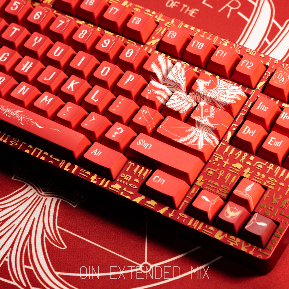 Pesanan Phoenix Keycap Cherry  - Home Office Layout ulasan dan harga