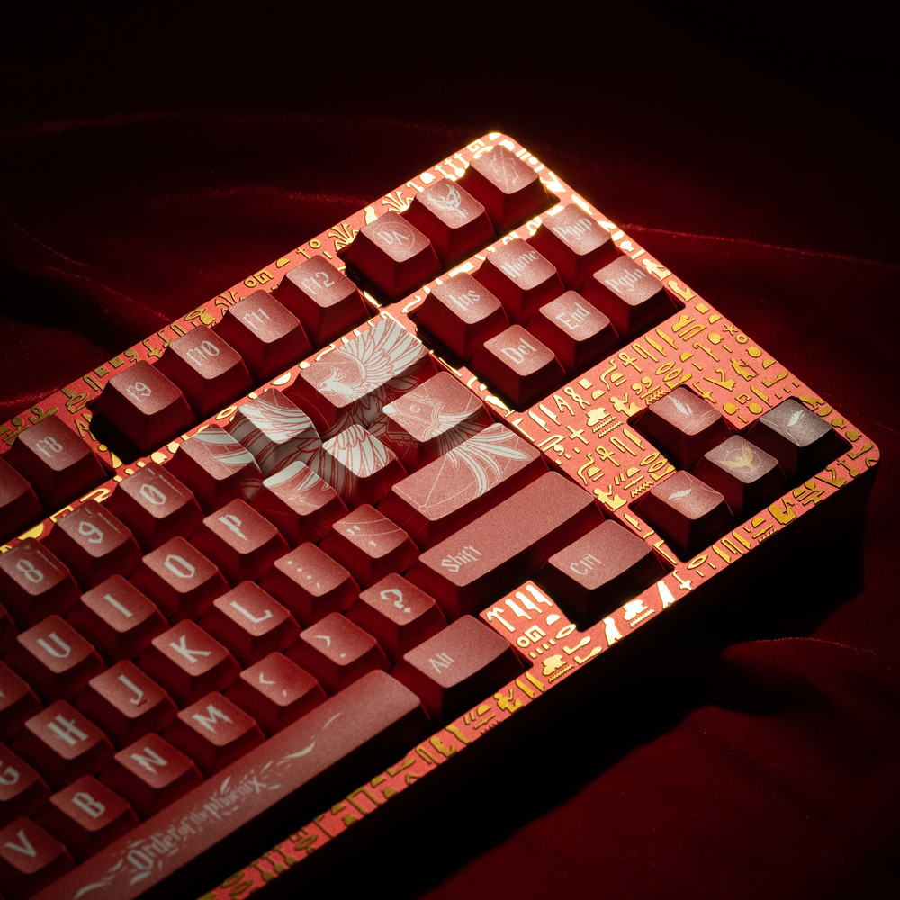 Pesanan Phoenix Keycap Cherry  - Home Office Layout ulasan dan harga