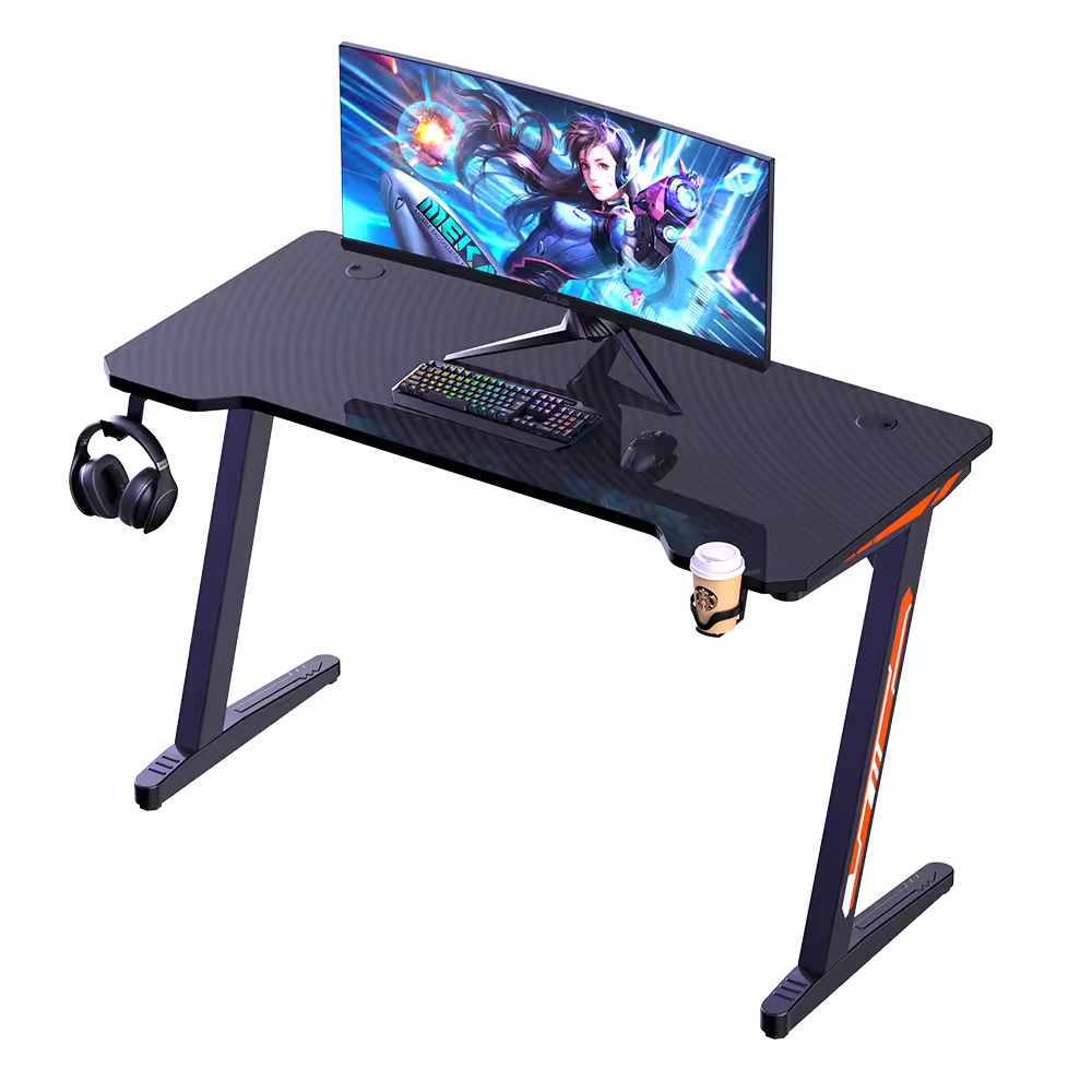 Meja Gaming Bentuk Z 47 inci,  - Home Office Work Table ulasan dan harga
