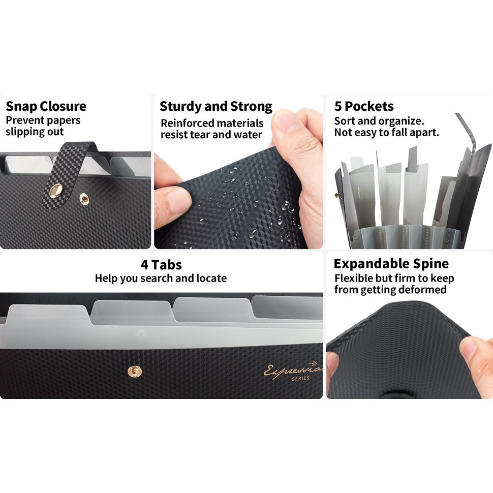 Folder File luas, 5 Folder sak - Document Scanner Portable ulasan dan harga